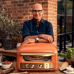 GreenPan™ Stanley Tucci™ Indoor-Outdoor Pizza Oven, Amalfi Sunset view 2