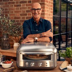 GreenPan™ Stanley Tucci™ Indoor-Outdoor Pizza Oven, Stainless Steel view 2
